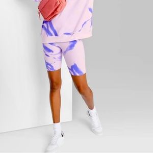 NWT Wild Fable Lilac Purple Marble Tie Dye High